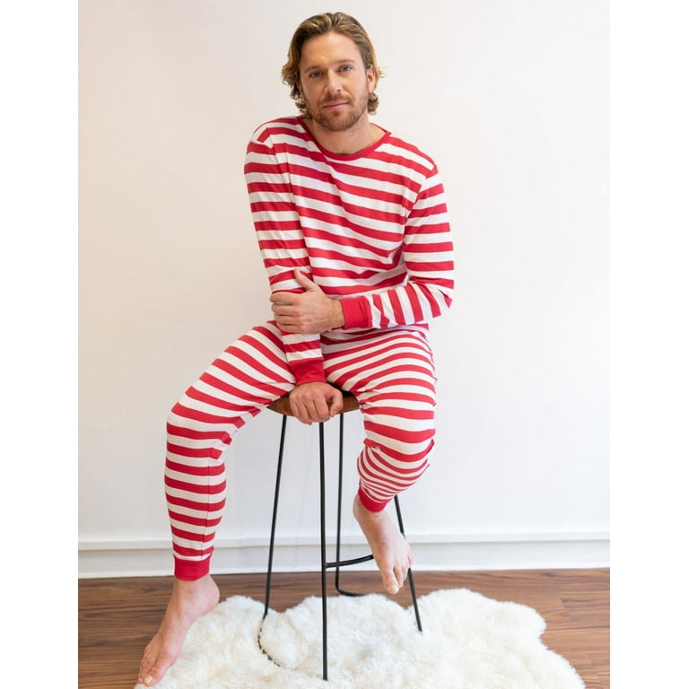 Red and white pajama set new arrivals