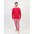 thumbnail image 1 of Mens Red & White Stripes Pajamas, 1 of 5