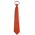 thumbnail image 1 of Mens Red Zipper Pre-made Fashion Zipper Necktie Ties, 1 of 2