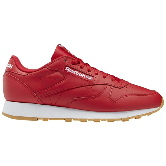 Mens Reebok CLASSIC LEATHER Shoe Size: 13 Vecred - Ftwwht - Rbkg03 Fashion Sneakers