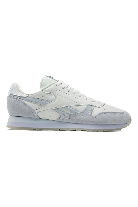 Mens Reebok CLASSIC LEATHER Shoe Size: 4 Polarblue - Feelgoodblue - Paleblu Fashion Sneakers