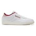 thumbnail image 1 of Mens Reebok CLUB C 85 Shoe Size: 10 White - Stucco - Classic Maroon Fashion Sneakers, 1 of 5