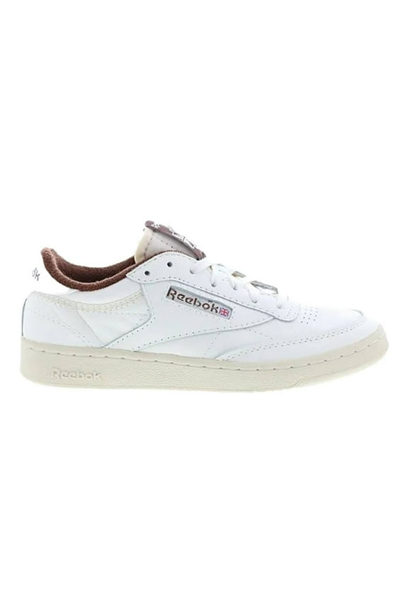 Mens Reebok CLUB C 85 VINTAGE Shoe Size: 3.5 Chalk - Alabas - Brubrw Fashion Sneakers