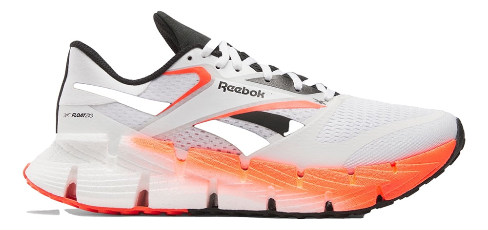 Reebok Mens Zig Pulse SE Running Shoe - Black/Black/Patent