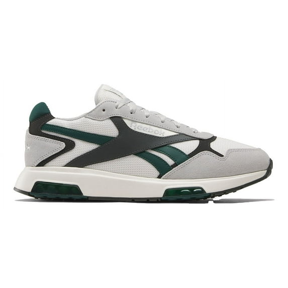 Mens Reebok REEBOK GLIDE DMX Shoe Size: 8.5 Chalk - Grey 1 - Collegiate Green Fashion Sneakers