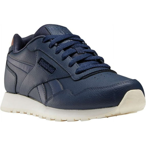 Mens Reebok Reebok CL Harman Run Shoe Size: 8.5 Vecnavy - Smokindigo - Chalk Fashion Sneakers