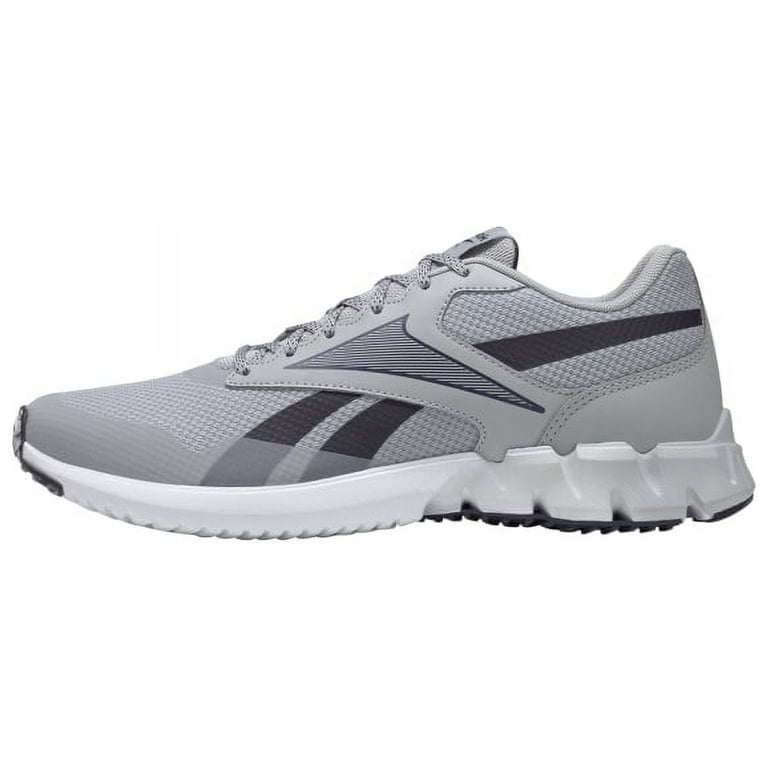 Reebok Men's ZTAUR RUN Shoe - Size 12, Pure Grey/Vector Navy/White