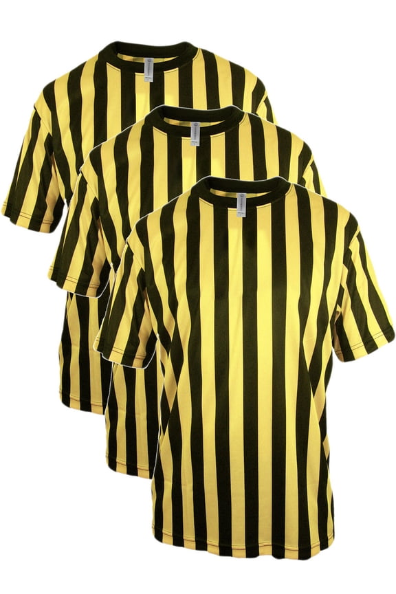 Mens Referee Shirts | Comfortable, Lightweight Ref Shirt for Officials, Bars, More