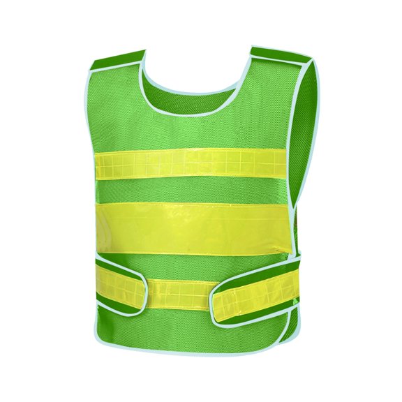 Mens Reflective High Visibility Safety Vest with Adjustable Side Tabs, Mesh Workwear Quick Dry Lightweight Breathable Sleeveless Tank Top for Construction Warehouse Cycling