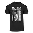thumbnail image 1 of Mens' Retired U.S. Veteran Dog Tags Short-Sleeve T-Shirt - Black - Small, 1 of 2