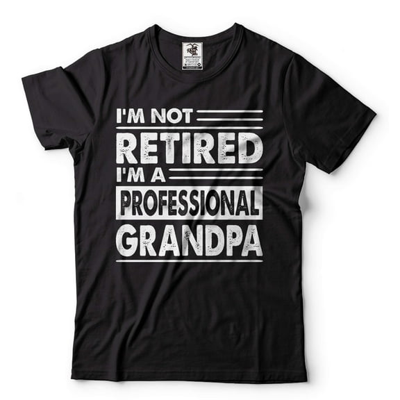 Mens Retirement T-shirt Funny Grandpa Shirt Grandpa Retirement T Shirt Retirement Gifts