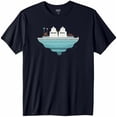 thumbnail image 1 of Mens Retro 1912 Cruise Ship Titanic Short Sleeve Round Neck Black T-shirt, 1 of 5