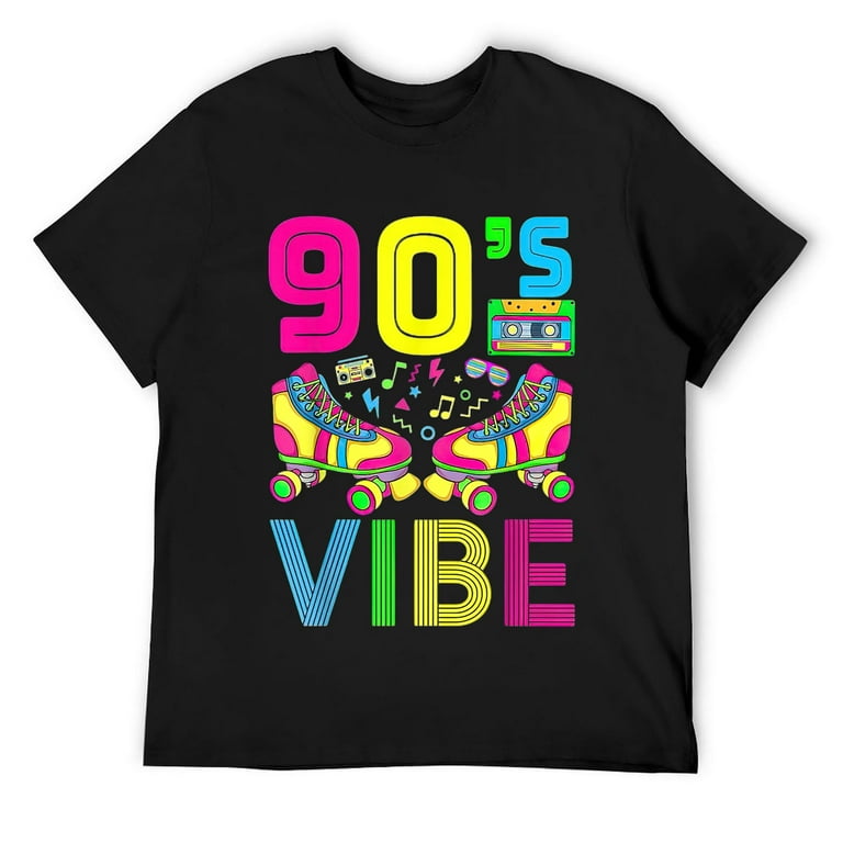 90s Vibe | Retro Aesthetic Costume Party Wear Outfit Tee 90s Vibe | Retro Aesthetic Costume Party Wear Outfit Tee