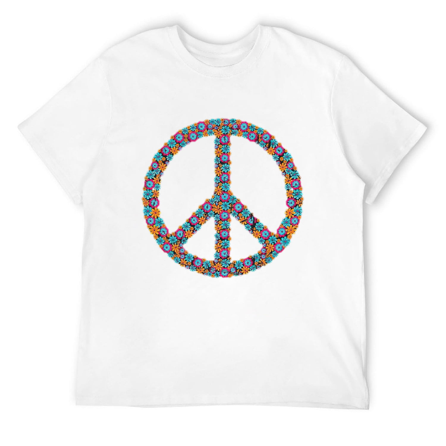 Hippie Peace Print Men's Sweatshirt
