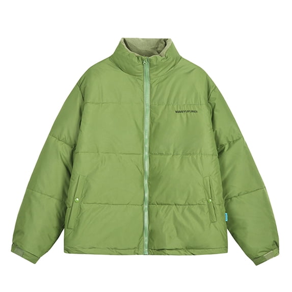 Mens Retro Solid Color Long Sleeve Stand Collar Three Mens Coat Strap Waist Length