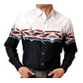Mens Retro Western Long Sleeve Button Down Shirt Party T Dress Up