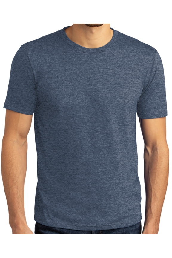 Mens Revolutionary Triblend T-shirt, Extra-Small Navy Frost