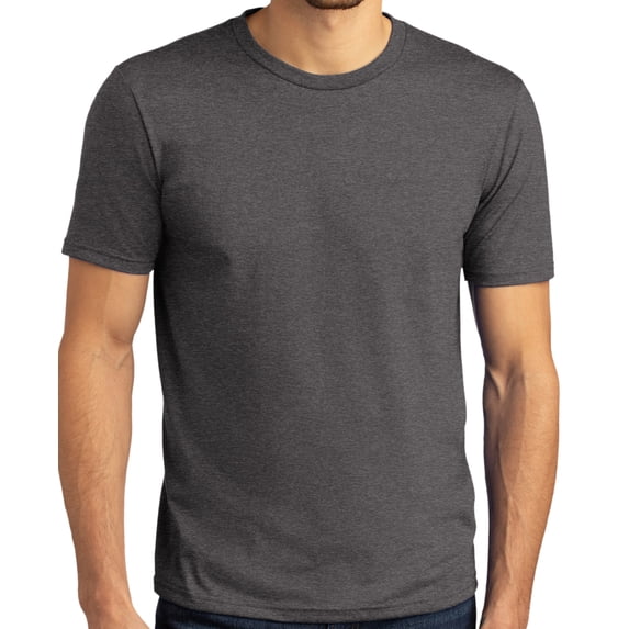 Mens Revolutionary Triblend T-shirt, Small Heather Charcoal