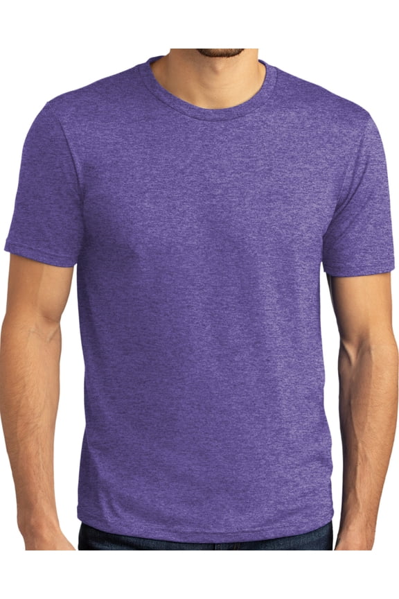 Mens Revolutionary Triblend T-shirt, XL Purple Frost
