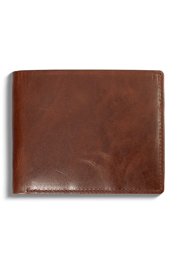 Mens Rfid Blocking Bifold Wallet Smooth Top Grain Leather Secure And Durable Extra Capacity Billfold With 11 Credit Card Slots Flip Up Id Tight Stitching Quick Thumb Push Access No Logo