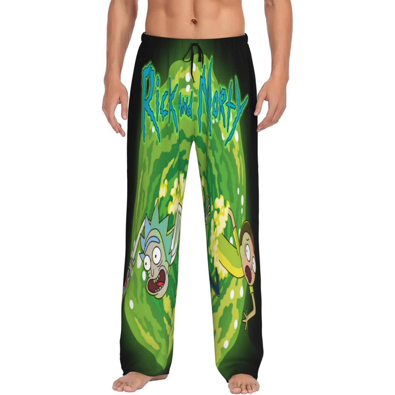 Mens Rick And Morty Pajama Pants Soft Lightweight Pajama Pants Cartoon mens-rick-and-morty-pajama-pants-soft-lightweight-pajama-pants-cartoon