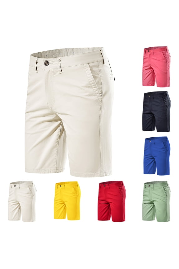 Mens Ripped Denim Shorts, Distressed Design, Multi - Color, Summer Street Fashion & Hangouts