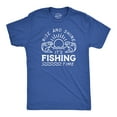 thumbnail image 1 of Mens Rise and Shine Its Fishing Time T Shirt Funny Fisherman Tee for Guys Graphic Tees, 1 of 9