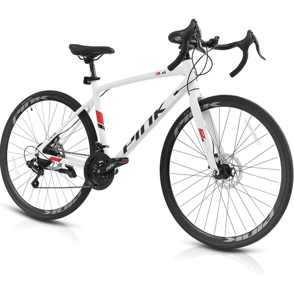 DEYGIA Men's 700C 21-Speed Road Bike, Shimano Gears & Aluminum Frame - Urban Commuter Hybrid