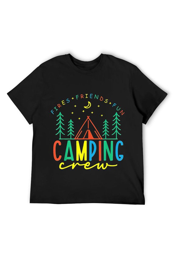 Mens Road Trip Matching Group T-Shirt Black L