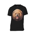 thumbnail image 1 of Mens Roaring Bear Short-Sleeve T-Shirt - Black - Large, 1 of 1