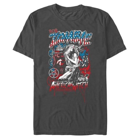 Mens Rob Zombie American Witch T Shirt