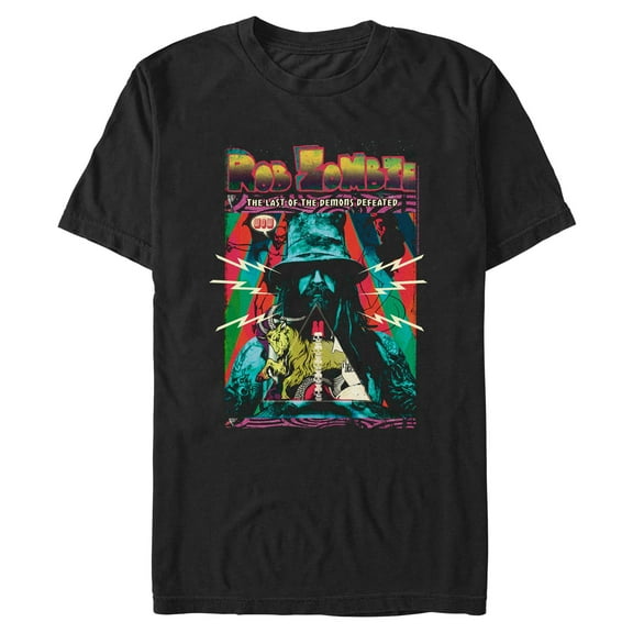 Mens Rob Zombie The Last of the Demons Defeated T Shirt