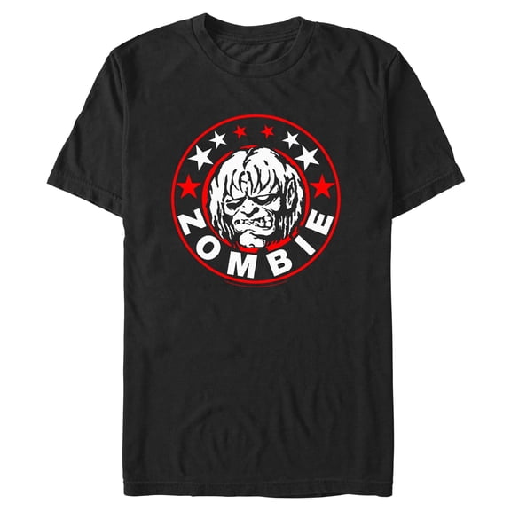 Mens Rob Zombie Undead Badge T Shirt