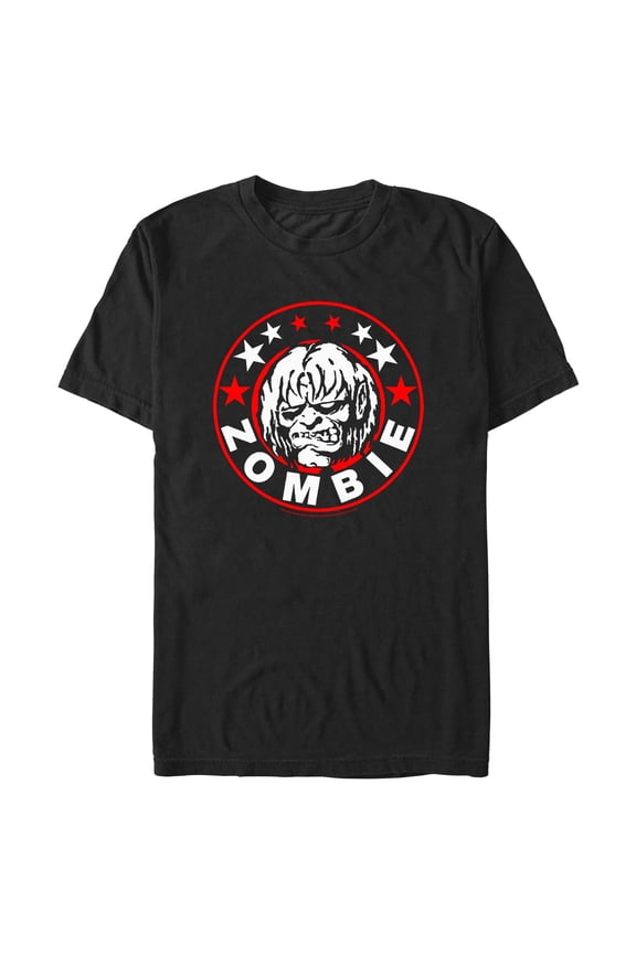 Mens Rob Zombie Undead Badge T Shirt