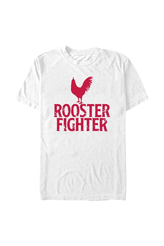 Mens Rooster Fighter Classic Logo T Shirt