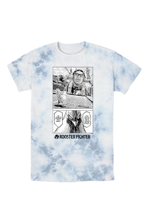 Mens Rooster Fighter Epic Bird Fight T Shirt