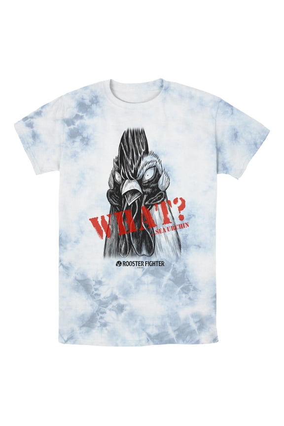 Mens Rooster Fighter What? Sea Urchin T Shirt