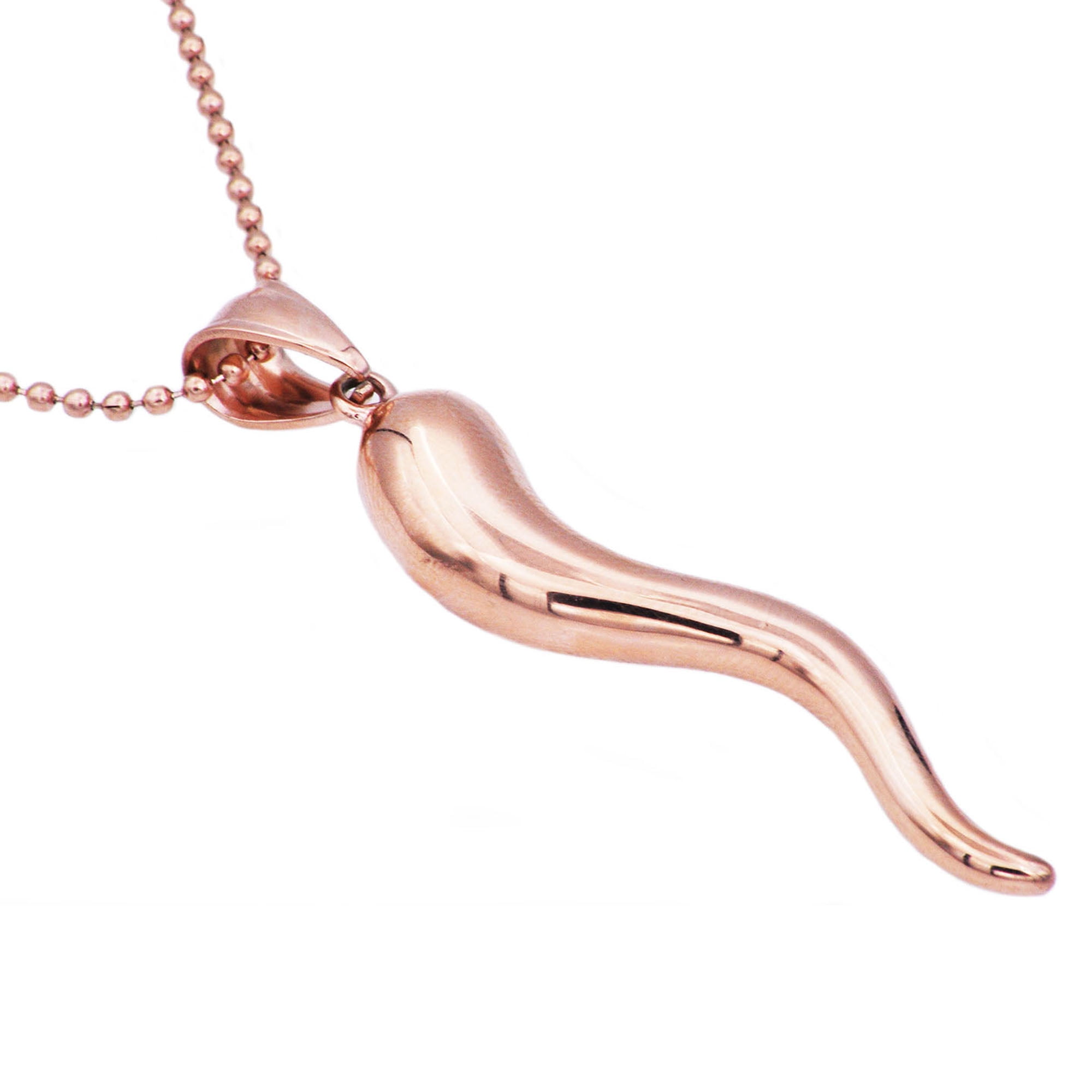 Rose gold deals italian horn