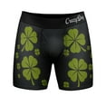 thumbnail image 1 of Mens Rub for Luck Boxer Briefs Funny St Patricks Day Novelty Underwear for Guys, 1 of 7