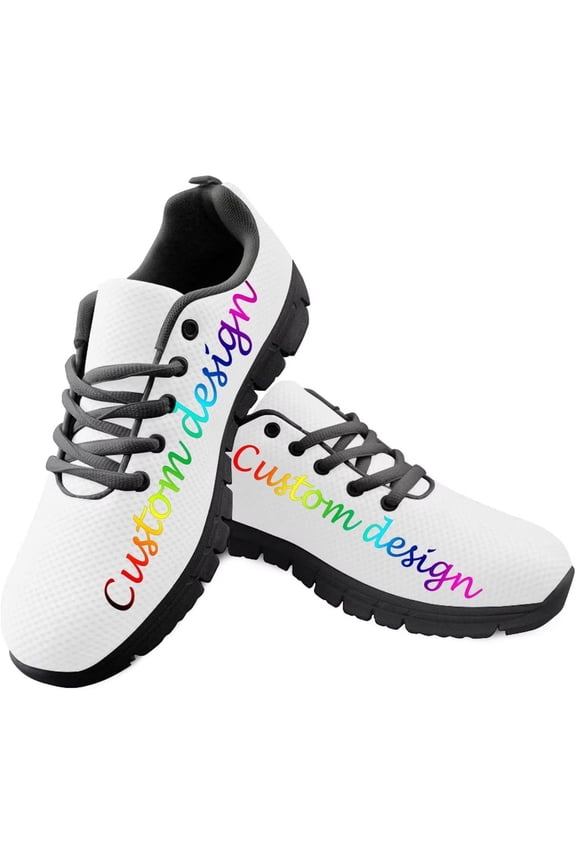 Mens Running Shoes Custom Design Sneaker Casual Walking Shoes Mesh Training Athletic Sneakers Personalized Gifts,Plus Size US 5-14 US