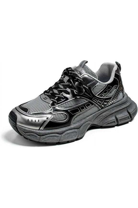 Mens Running Shoes Tennis Walking Shoes Chunky Sneakers Workout Casual Athletic Shoes