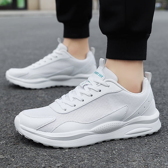 Mens Running Shoes Workout Athletic Sneakers Breathable Sports Jogging Casual Shoe