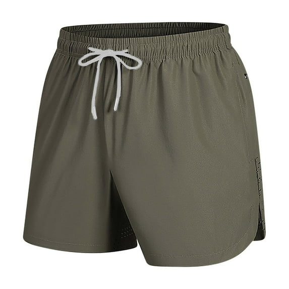 Mens Running Shorts Gym Athletic Sports Dolphin Shorts Big & Tall Jogging Workout Shorts Zipper Pockets