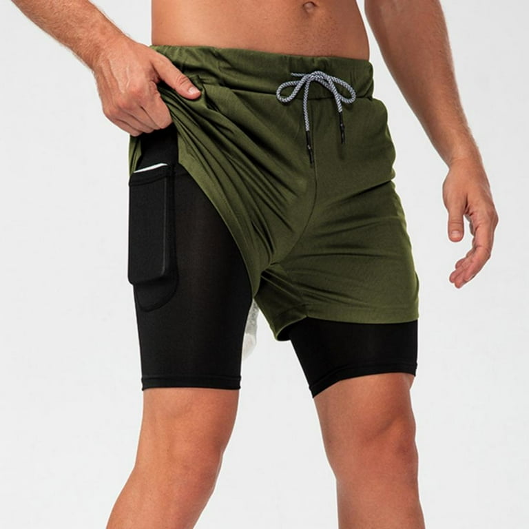 7 inch 2 in 1 running shorts mens deals