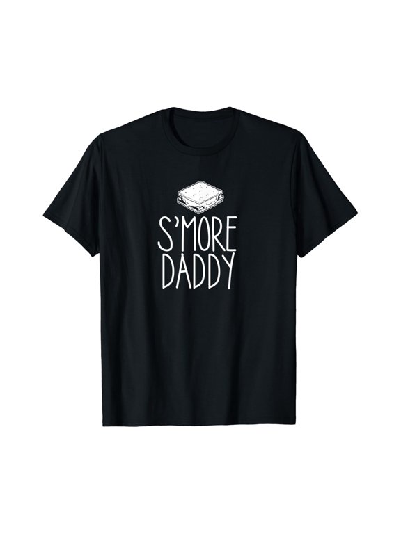 Mens S'More Daddy Camping Dad T-Shirt Size S-5XL