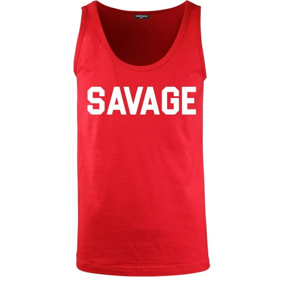Mens SAVAGE Shirts Hip Hop Culture Urban Apparel