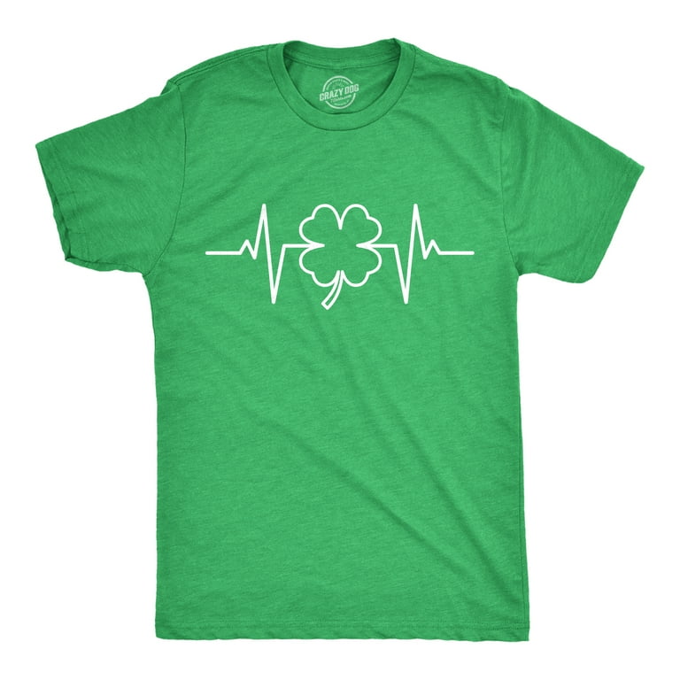 Lucky Heartbeat Shamrock Funny Nurse Saint Patricks Day T-Shirt Lucky Heartbeat Shamrock Funny Nurse Saint Patricks Day T-Shirt