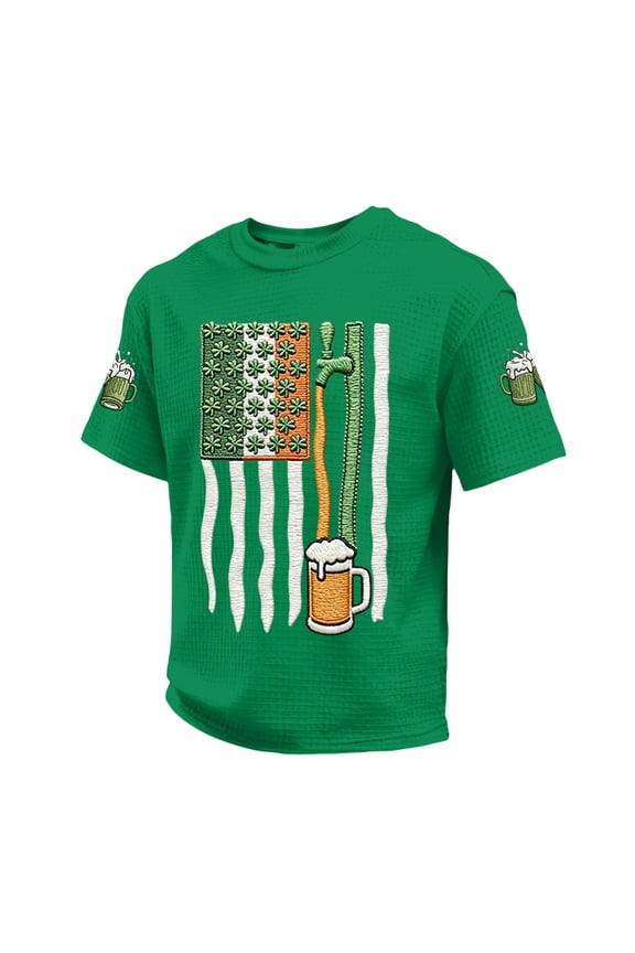 Mens Saint Patricks Day T Shirts Funny St Pattys Tees for Partying Parade Tee St Patricks Day Outfit