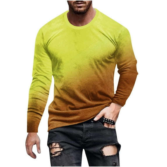 Mens Sales Today Clearance Mens Crewneck Sweater Pullover Mens Graphic Sweatshirts Crewneck Men Outdoor Solid Color Casual Sweatshirt Slim Fit Sweatshirts for Men