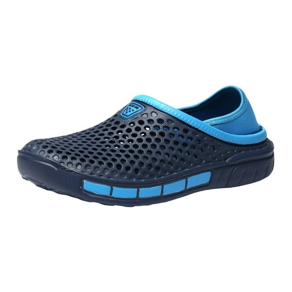 Mens Sandals EVA Shower Water Shoes Outdoor Breathable Rubber Sole Comfort Garden Beach Swim Pool Slip on